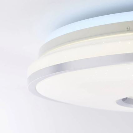 Brilliant - Plafonier RGBW à intensité variable VISITATION LED/32W/230V 3000-6500K + télécommande
