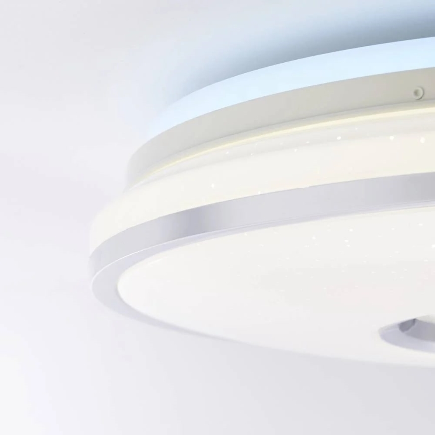 Brilliant - Plafonier RGBW à intensité variable VISITATION LED/32W/230V 3000-6500K + télécommande
