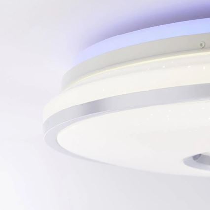 Brilliant - Plafonier RGBW à intensité variable VISITATION LED/32W/230V 3000-6500K + télécommande