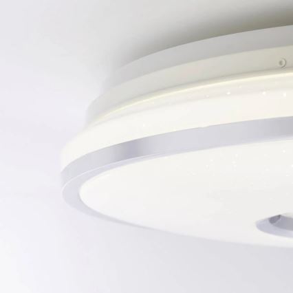 Brilliant - Plafonier RGBW à intensité variable VISITATION LED/32W/230V 3000-6500K + télécommande