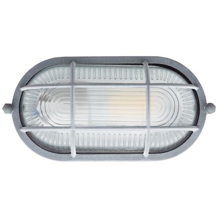 Brilliant - Plafoniera BOBBI 1xE27/40W/230V grigia