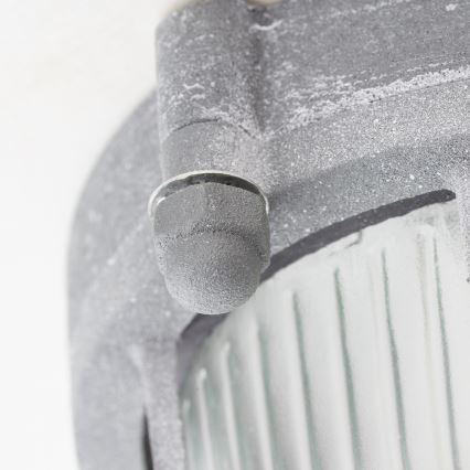 Brilliant - Plafoniera BOBBI 1xE27/40W/230V grigia