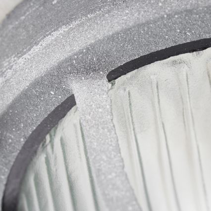 Brilliant - Plafoniera BOBBI 1xE27/40W/230V grigia