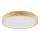 Brilliant - Plafoniera da bagno a LED MOREEN LED/18W/230V 2700/4000/6500K Ø 34 cm IP44 in legno di caucciù