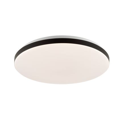 Brilliant - Plafoniera LED RGBW dimmerabile LIVIO LED/20W/230V 3000-6500K Ø 38,5 cm nera + telecomando