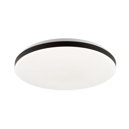 Brilliant - Plafoniera LED RGBW dimmerabile LIVIO LED/20W/230V 3000-6500K Ø 38,5 cm nera + telecomando