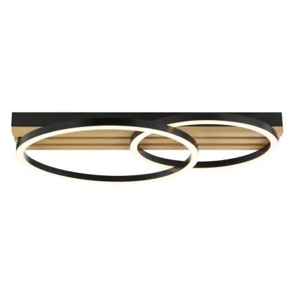 Brilliant - Plafoniera dimmerabile a LED CALMA LED/21W/230V, nero