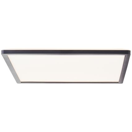 Brilliant - Plafoniera LED dimmerabile SORELL LED/24/230V 3000-6500K 42x42 cm nero + telecomando