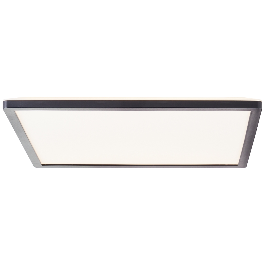Brilliant - Plafoniera LED dimmerabile SORELL LED/24/230V 3000-6500K 42x42 cm nero + telecomando