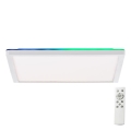 Brilliant - Plafoniera dimmerabile LED RGBW SALTERY LED/20W/230V 3000-6500K con telecomando