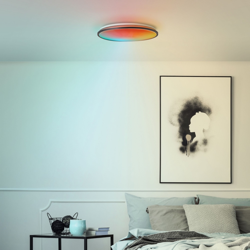 Brilliant - Plafoniera dimmerabile RGBW HEIDA LED/30W/230V 3000-6500K + telecomando