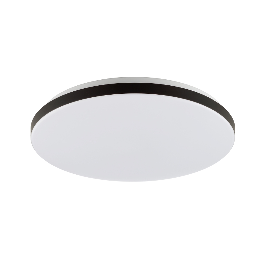 Brilliant - Plafoniera dimmerabile RGBW LIVIO LED/20W/230V 3000-6500K diametro 49 cm nero + telecomando