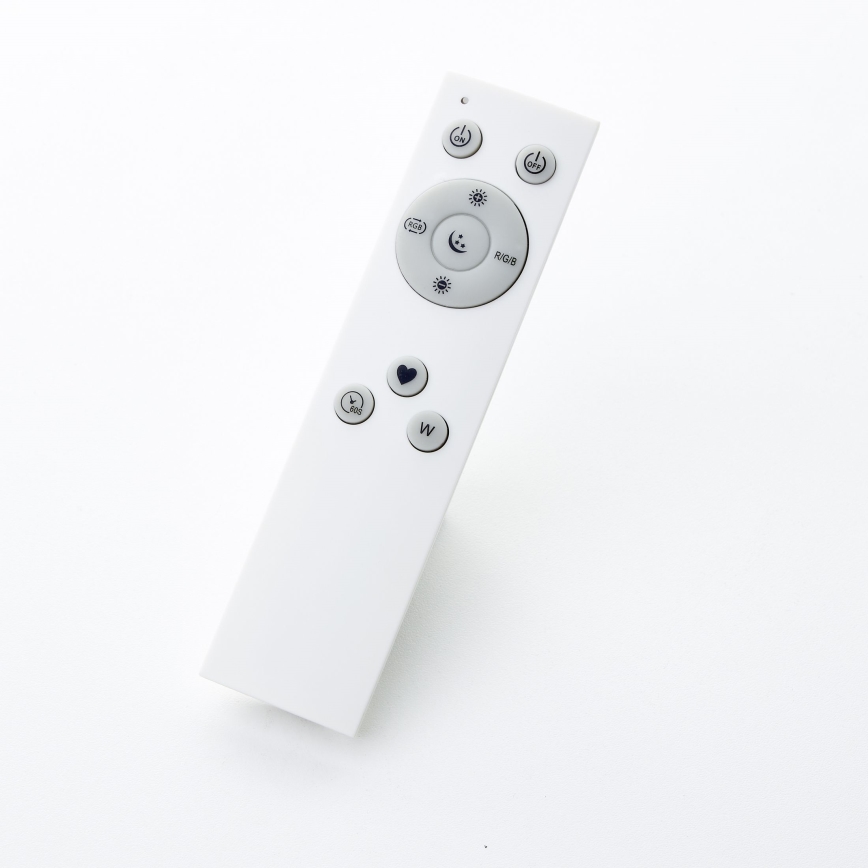 Brilliant - Plafoniera dimmerabile RGBW LOTTI LED/16W/230V 3000K diametro 30 cm nero Wi-Fi Tuya + telecomando