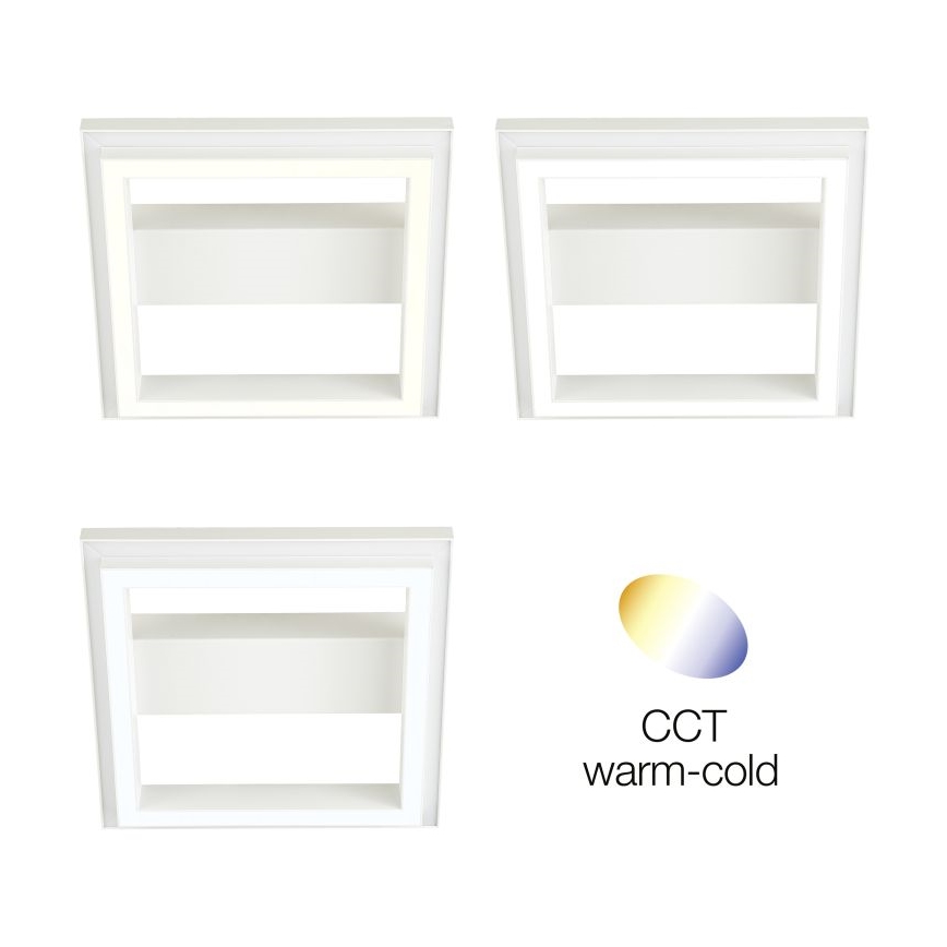 Brilliant - Plafoniera dimmerabile RGBW PALLAS LED/18W/230V 2700-6500K + telecomando