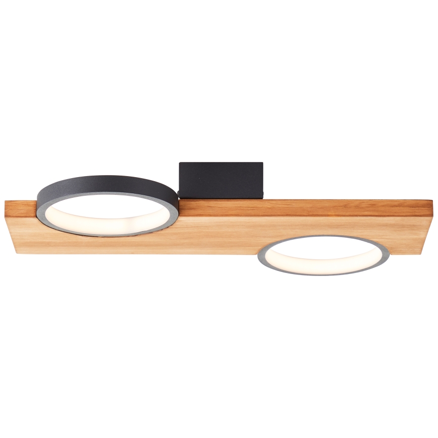 Brilliant - Plafoniera LED CHEESY LED/14W/230V pino - FSC certificato