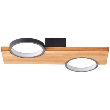 Brilliant - Plafoniera LED CHEESY LED/14W/230V pino - FSC certificato