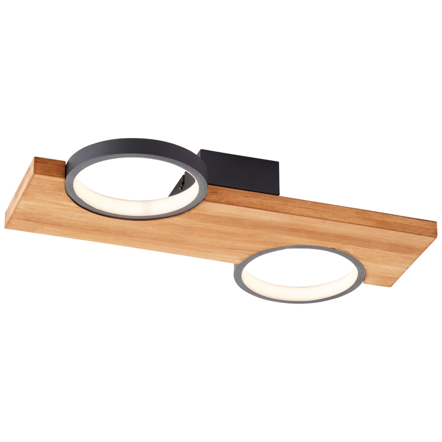 Brilliant - Plafoniera LED CHEESY LED/14W/230V pino - FSC certificato