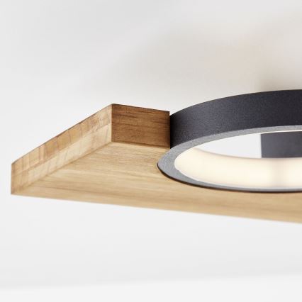 Brilliant - Plafoniera LED CHEESY LED/14W/230V pino - FSC certificato