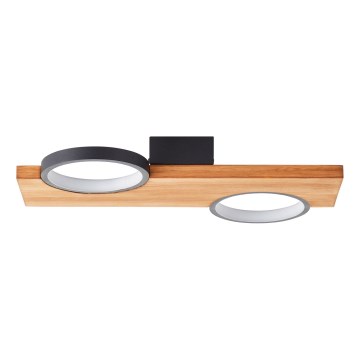 Brilliant - Plafoniera LED CHEESY LED/14W/230V pino - FSC certificato