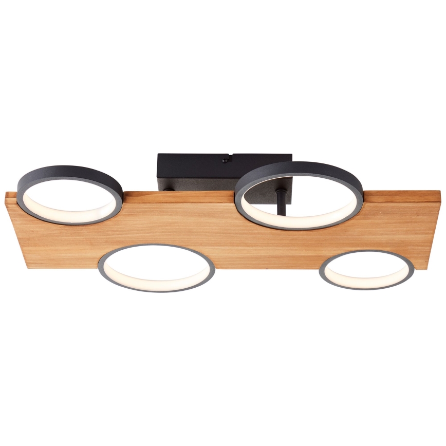 Brilliant - Plafoniera LED CHEESY LED/28W/230V pino - FSC certificato