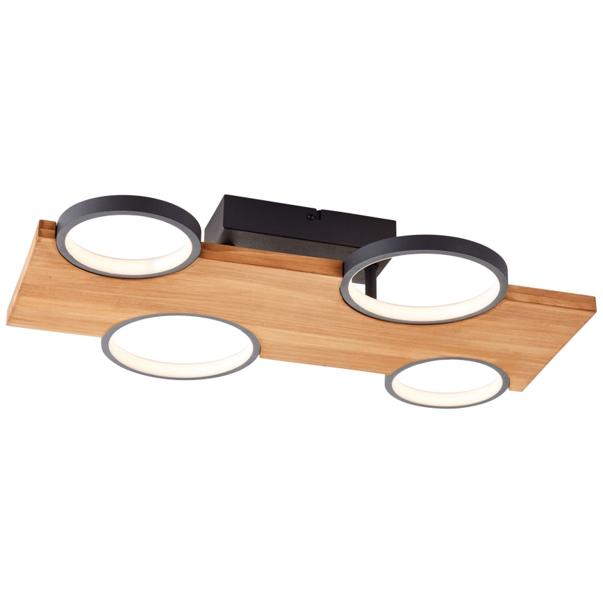 Brilliant - Plafoniera LED CHEESY LED/28W/230V pino - FSC certificato