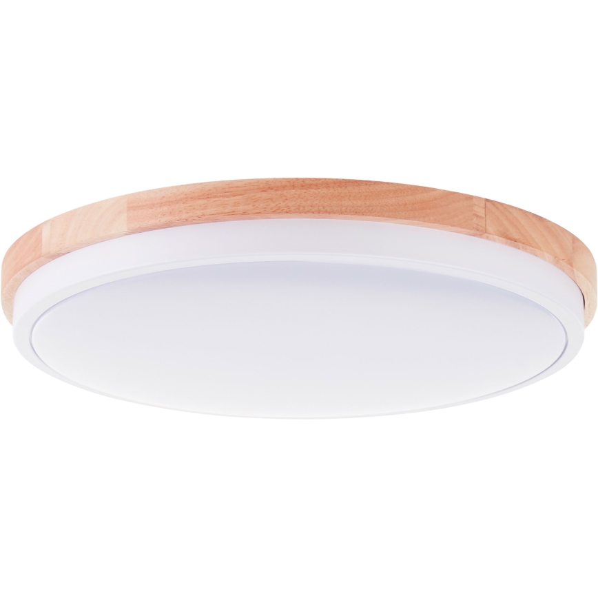Brilliant - Plafoniera LED dimmerabile BAARLO LED/24W/230V diametro 35 cm bianco/gomma fig - FSC certificato