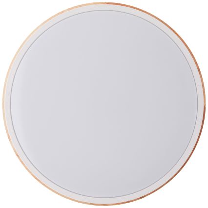 Brilliant - Plafoniera LED dimmerabile BAARLO LED/24W/230V diametro 35 cm bianco/gomma fig - FSC certificato