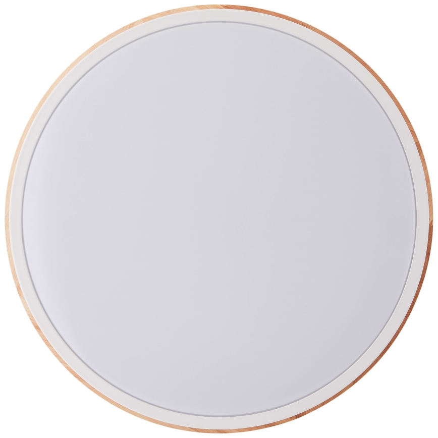 Brilliant - Plafoniera LED dimmerabile BAARLO LED/24W/230V diametro 35 cm bianco/gomma fig - FSC certificato