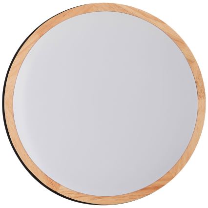 Brilliant - Plafoniera LED dimmerabile BAARLO LED/24W/230V diametro 35 cm nero/gomma fig - FSC certificato