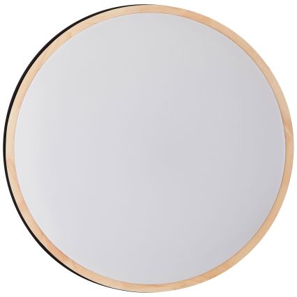 Brilliant - Plafoniera LED dimmerabile BAARLO LED/36W/230V 3000-6500K diametro 50 cm nero/gomma fig + telecomando - FSC certificato