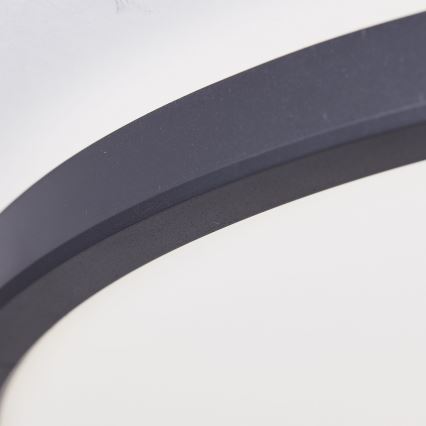 Brilliant - Plafoniera dimmerabile a LED per bagno BRENNAN LED/35W/230V Ø 54 cm IP44 nero