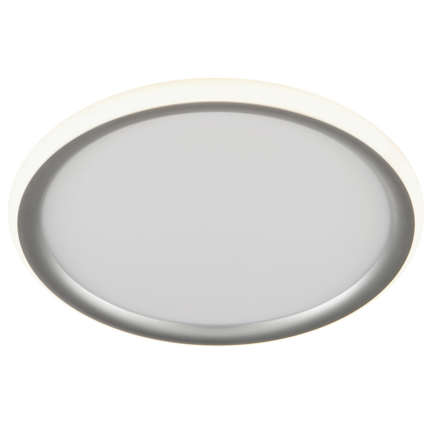 Brilliant - Plafoniera dimmerabile a LED CARLOZ LED/16W/230V Ø 30 cm bianco/ grigio