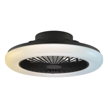 Brilliant - Plafoniera LED dimmerabile con ventilatore MONTERO LED/20W/230V 2700-6500K Ø 42 cm nero + telecomando