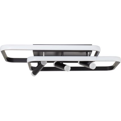 Brilliant - Plafoniera LED dimmerabile DALIDA LED/54W/230V 3000-6500K 45,2x66 cm nero + telecomando