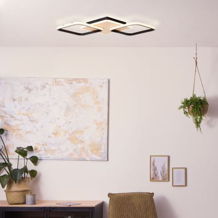 Brilliant - Plafoniera LED dimmerabile DENNET LED/40W/230V 3000K 62x62 cm