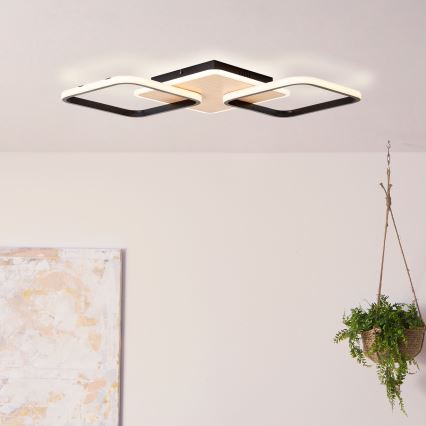 Brilliant - Plafoniera LED dimmerabile DENNET LED/40W/230V 3000K 62x62 cm