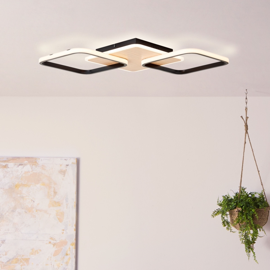 Brilliant - Plafoniera LED dimmerabile DENNET LED/40W/230V 3000K 62x62 cm