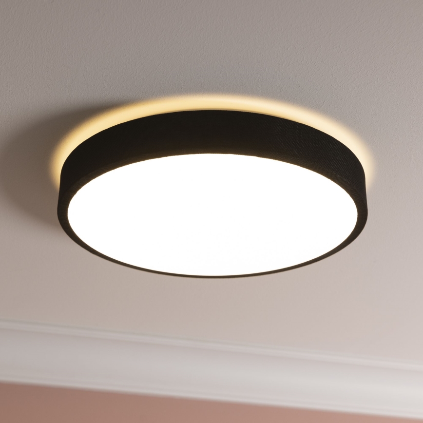 Brilliant - Plafoniera LED dimmerabile FILIZ LED/24W/230V diametro 38,5 cm nero