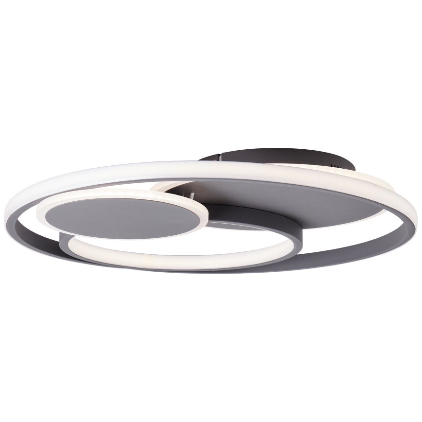 Brilliant - Plafoniera LED dimmerabile RUNDA LED/50W/230V 3000-6500K nero + telecomando