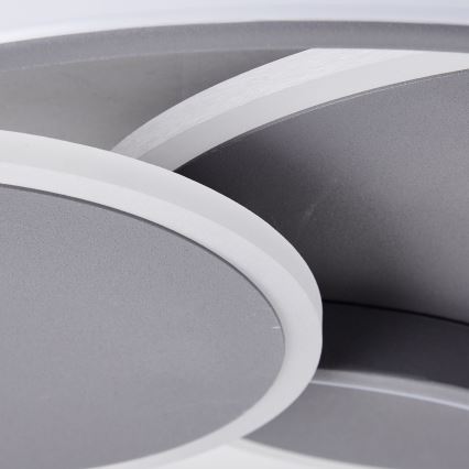 Brilliant - Plafoniera LED dimmerabile RUNDA LED/50W/230V 3000-6500K nero + telecomando