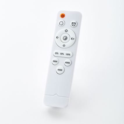 Brilliant - Plafoniera LED dimmerabile SLIMLINE LED/60W/230V 3000–6500K Ø 45 cm in legno di hevea + telecomando