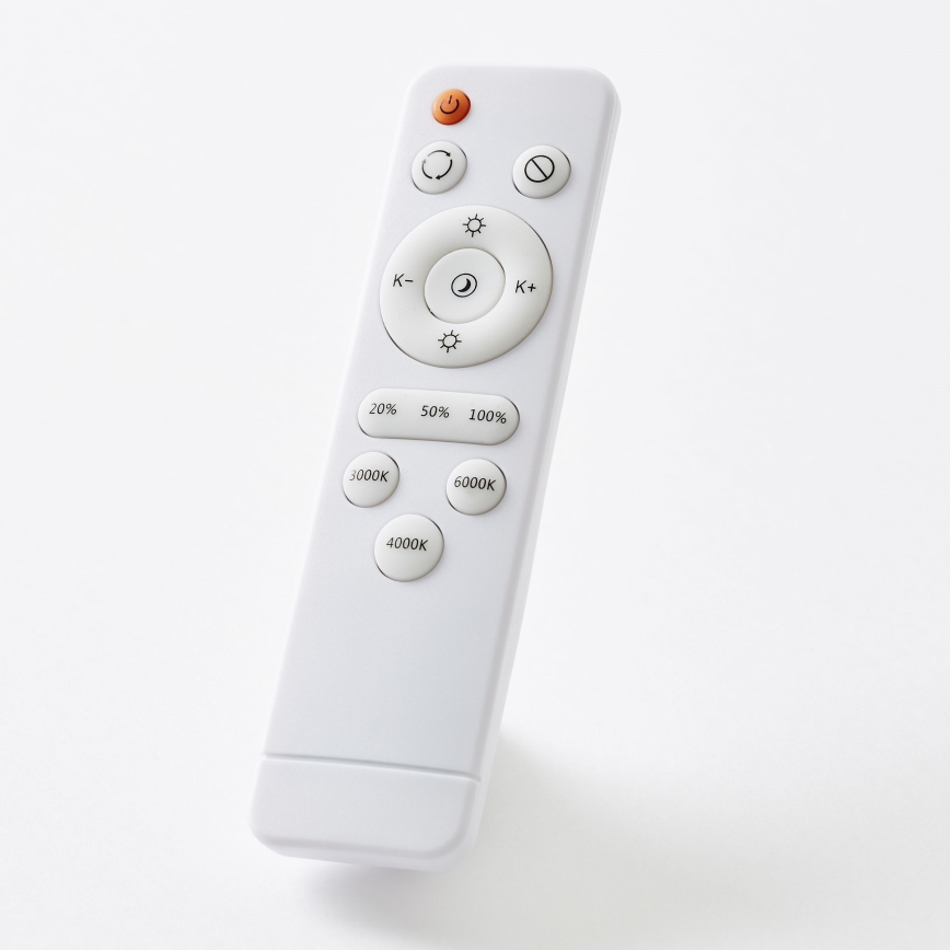 Brilliant - Plafoniera LED dimmerabile SLIMLINE LED/60W/230V 3000-6500K Ø 49 cm nera + telecomando