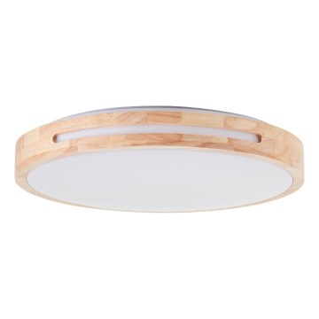 Brilliant - Plafoniera LED dimmerabile WOODBURY LED/24W/230V diametro 39 cm gomma fig - FSC certificato