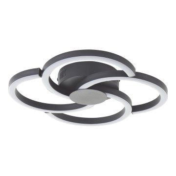 Brilliant - Plafoniera LED FICO LED/22W/230V diametro 34 cm nero