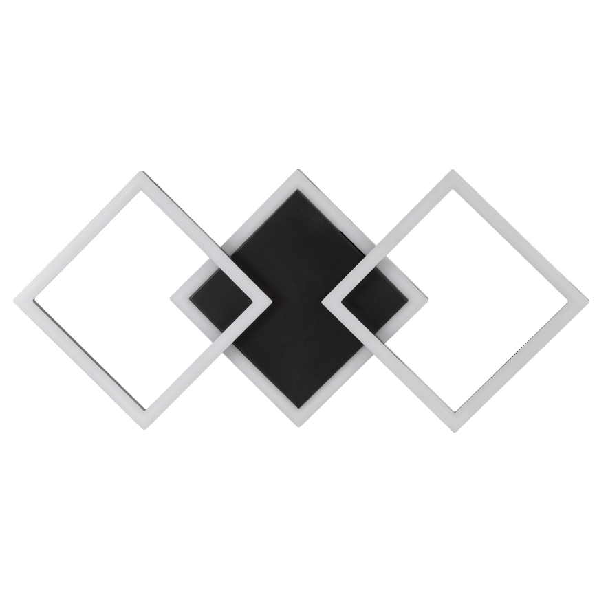 Brilliant - Plafoniera LED JORVIC LED/21W/230V 28x61,5 cm nera