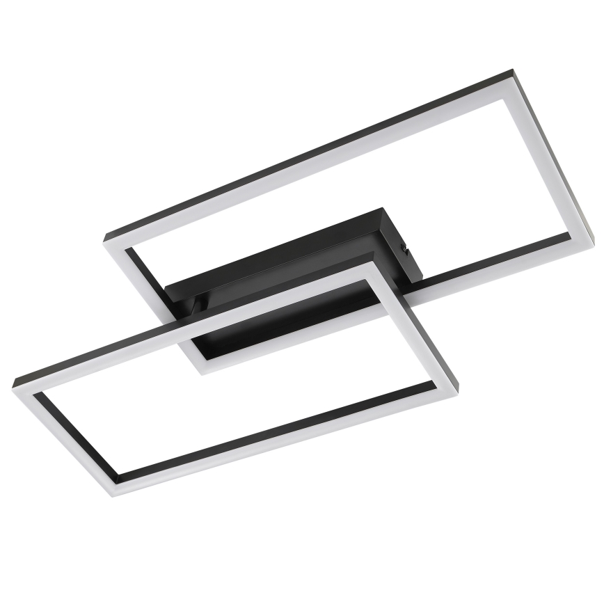 Brilliant - Plafoniera LED JORVIC LED/21W/230V 29x60 cm nera