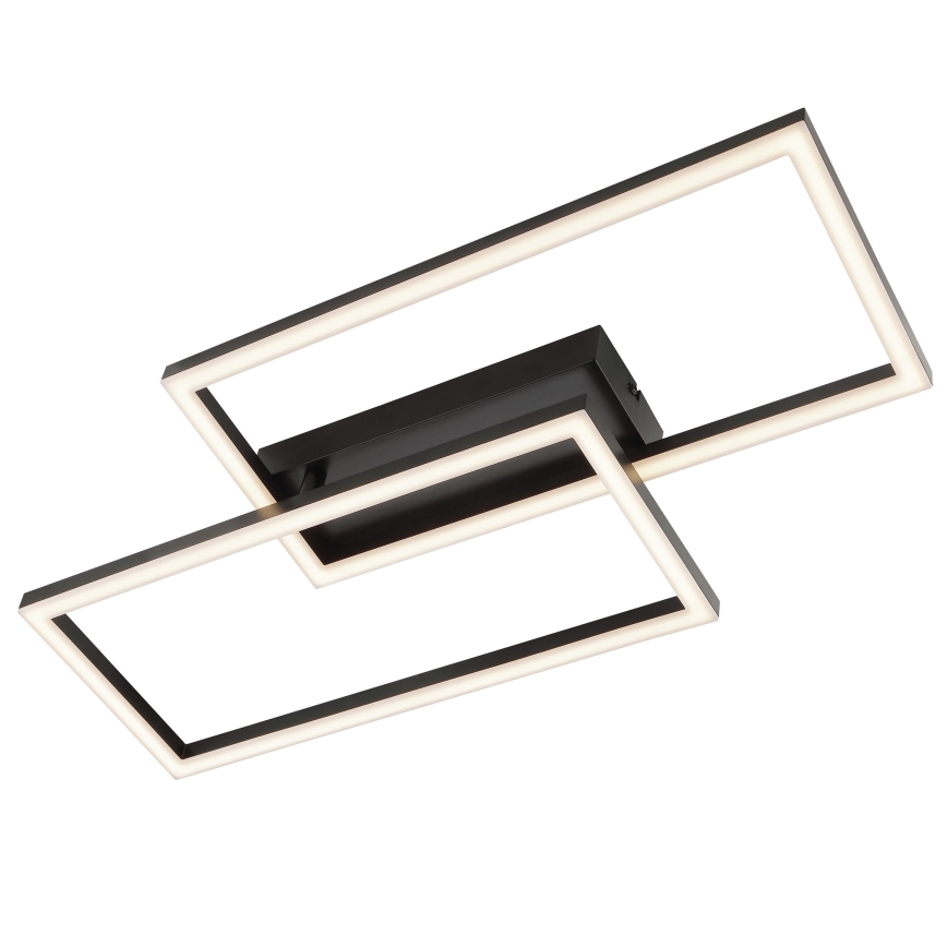 Brilliant - Plafoniera LED JORVIC LED/21W/230V 29x60 cm nera