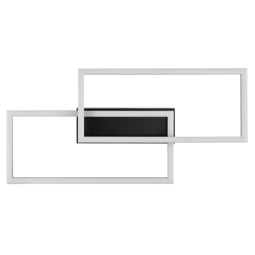 Brilliant - Plafoniera LED JORVIC LED/21W/230V 29x60 cm nera