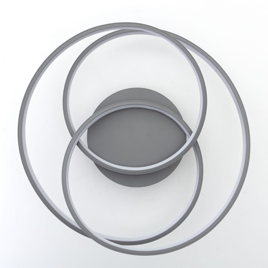 Brilliant - Plafoniera LED LABYRINTH LED/40W/230V diametro 39,5 cm grigio