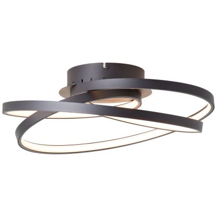 Brilliant - Plafoniera LED LABYRINTH LED/40W/230V diametro 39,5 cm nero